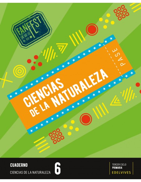 CUADERNO CIENCIAS NATURALEZA 6ºPRIMARIA FANFEST 2023
